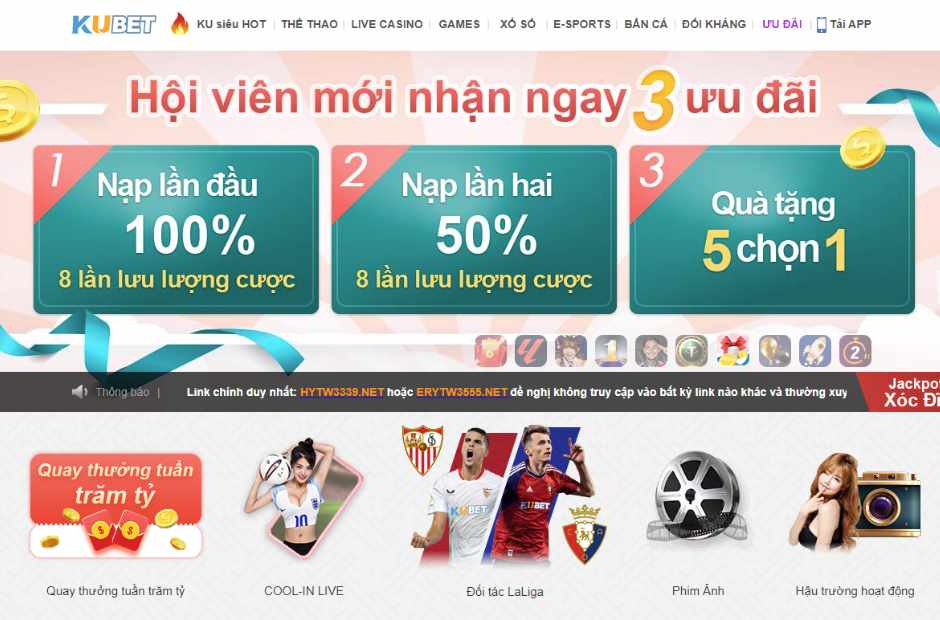 Kinh Nghiệm Đăng Ký Kubet Dễ Dàng, Không Bị Chặn 2025 4 Ưu đãi nhà cái hấp dẫn